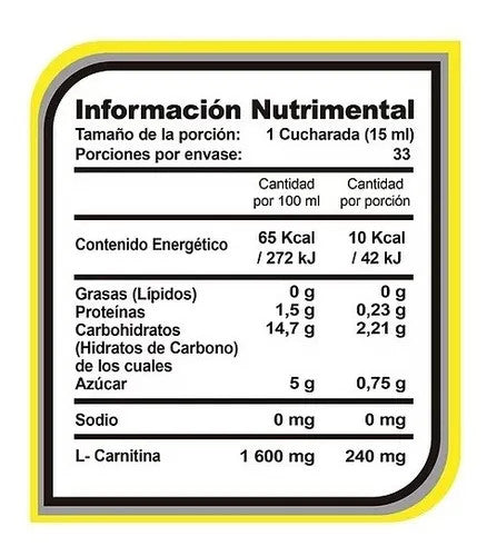 Bhp L Carnitina Liquida Ultra 500 ml Uva