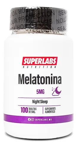 Superlabs Melatonina 5 mg 100 Tabletas