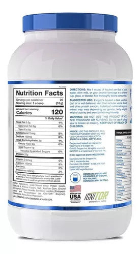 Evogen Isoject 1. 87 Libras Mini Crisp Cookies