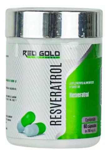 Red Gold Nad Resveratrol y T Verde 60 Cápsulas