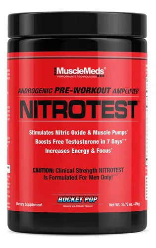 Mmd Nitrotest 30 Porciones Rocket Pop