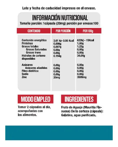Superlabs Zinc 20 mg 100 Tabletas