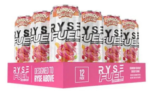 Ryse Fuel Drink 16 Onzas 12 Paquete Peach Cooler