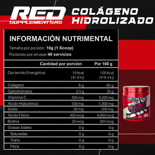 Red Line Colageno Hidrolizado 400Grs