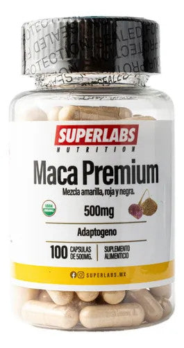 Superlabs Maca Premium 500Mg 100 Capuslas