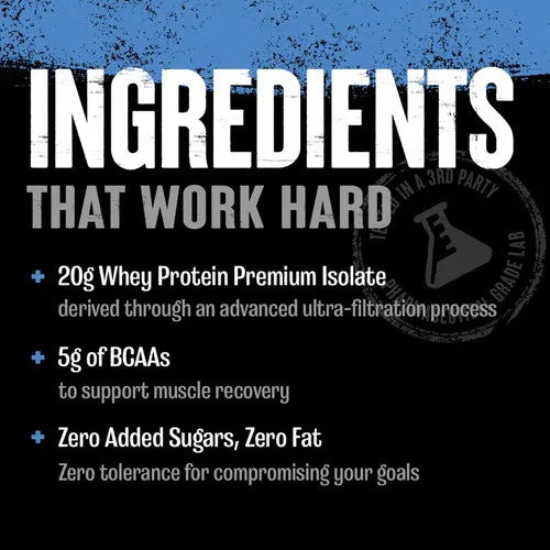 Universal Animal Clear Whey Isolete 500 Grs Blueberry Acai