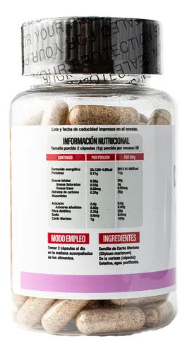 Superlabs Cardo Mariano 500Mg 100 Capsulas