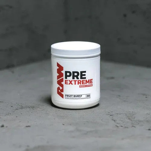 Raw Pre - Entreno Extreme 30 Porciones Fruit Burst