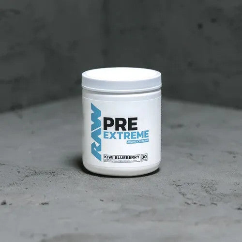 Raw Pre - Entreno Extreme 30 Porciones Kiwi Blueberry