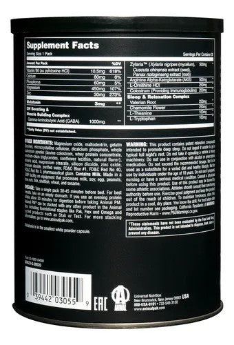 Universal Animal Pm 30 Packs