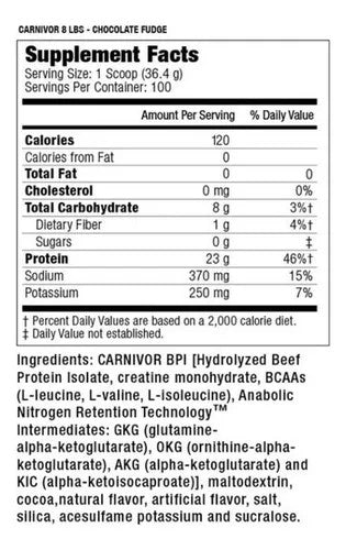Mmd Carnivor 8 lb Bolsa Chocolate