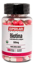 Superlabs Biotina Acido Hialuronico Colageno 100 Capsulas