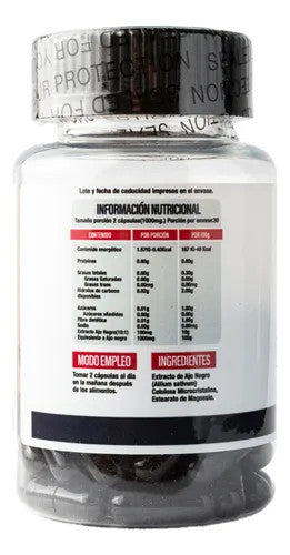 Superlabs Ajo Negro 500Mg 60 Capsulas