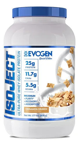 Evogen Isoject 1 77 Libras Cinnamon Crunch