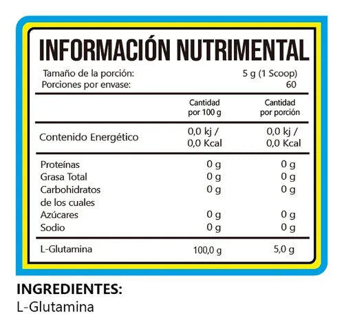 Bhp Glutamina Ultra 300 Gr