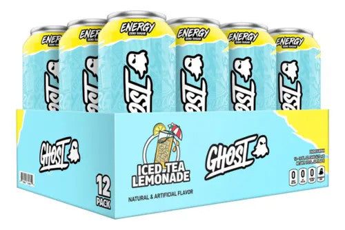Ghost Energy 16 Onzas 12 Paquete Iced Tea Lemonade Sabor