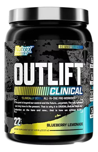 Nutrex Research Research Outlift Clinical 22 Porciones Blueberry Lemonade