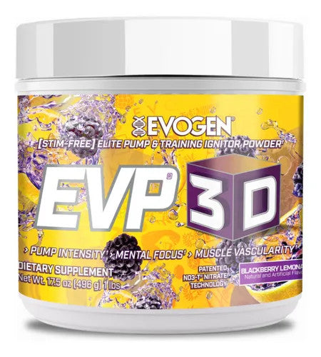 Evogen Evp 3D 40 Porciones Blackberry Lemonade