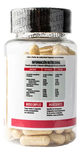 Superlabs Fenogreco 500Mg 100 Capsulas