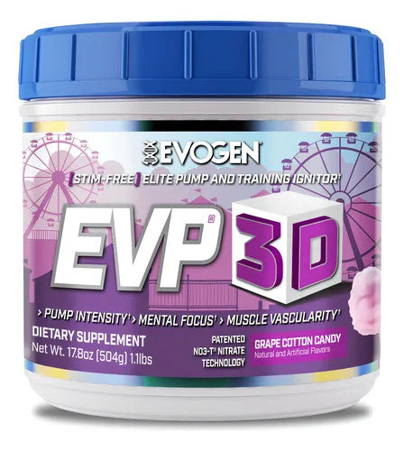 Evogen Evp 3D 40 Porciones Juicy Grape