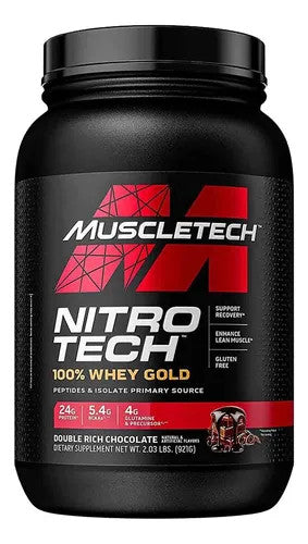 Muscle Tech Nitro Tech Whey Gold 2 Libras Chocolate
