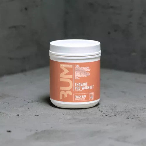 Raw Cbum Thavage Pre - Entreno 40 Porciones Peach Bum