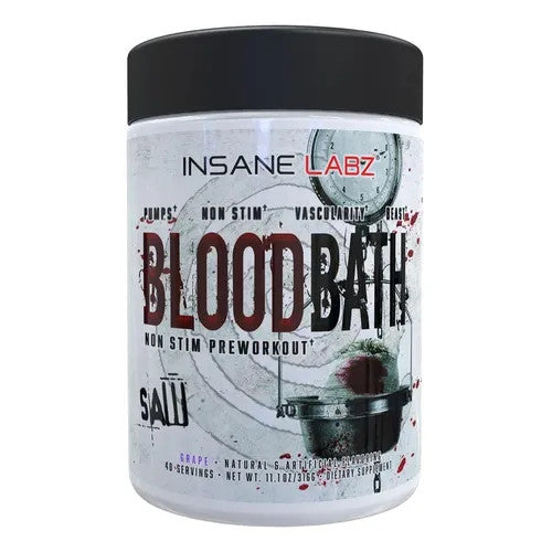 Insane Labz Saw Series Blood Bath Non Estimulante Pro 40 Porciones Grape
