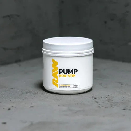 Raw Pump 40 Porciones Non Estimulante Lemonade