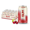Raw Cbum Energy Drink 12 Onzas 12 Paquete Cherry Frost