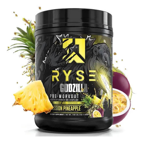 Ryse Pre - Entreno Godzilla 40 Porciones Passion Pineapple