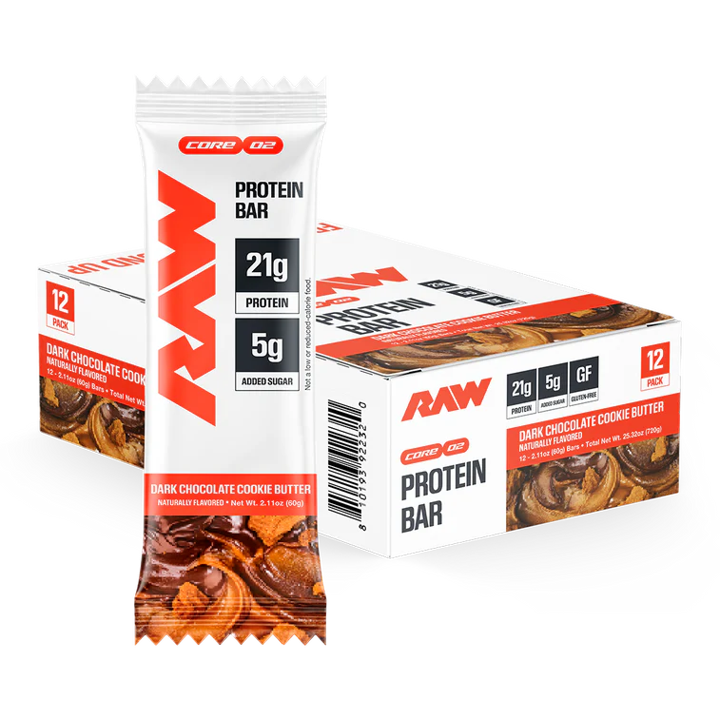 Raw Protein Bar 12 Paquete Salted Caramel Pretzel