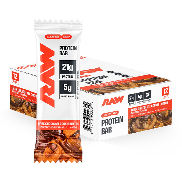 Raw Protein Bar 12 Paquete Salted Caramel Pretzel