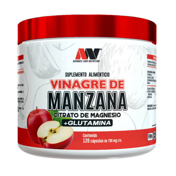 Advance Vinagre de Manzana Citrato de Magnesio 120 Cápsulas