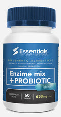 Ess Enzime Mix Probiotic 650Mg 60 Tabletas