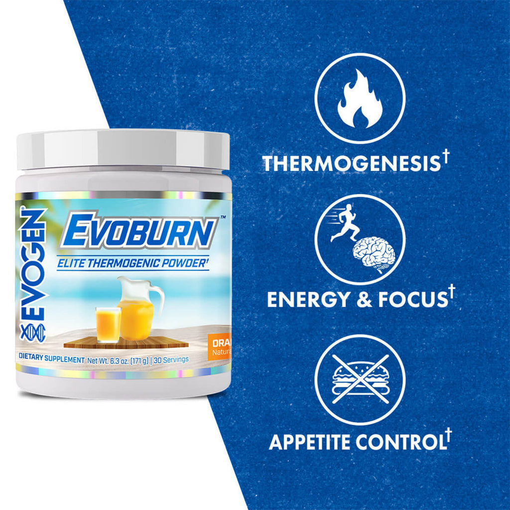 Evogen Evoburn 30 Porciones Orange Sunrise