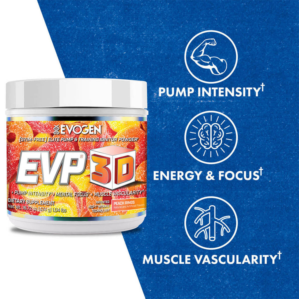 Evogen Evp 3D 40 Porciones Tropic Thunder