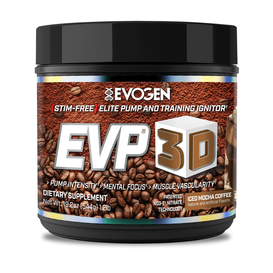 Evogen Evp 3D 40 Porciones Iced Mocha Coffe