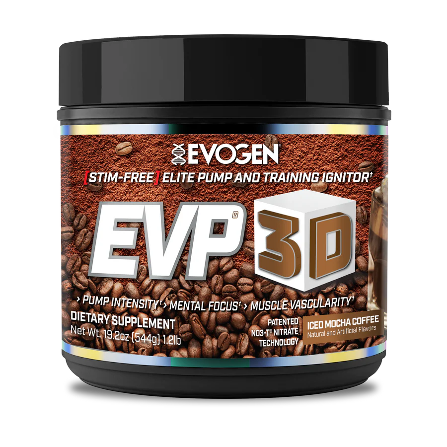 Evogen Evp 3D 40 Porciones Iced Mocha Coffe