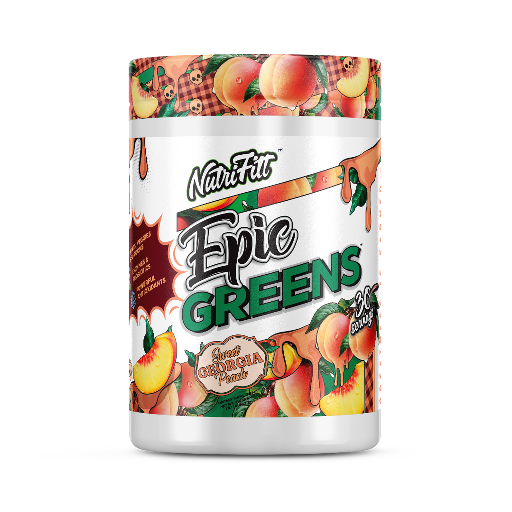 Nutrifitt Epic Green 30 Porciones Sweat Georgia Peach
