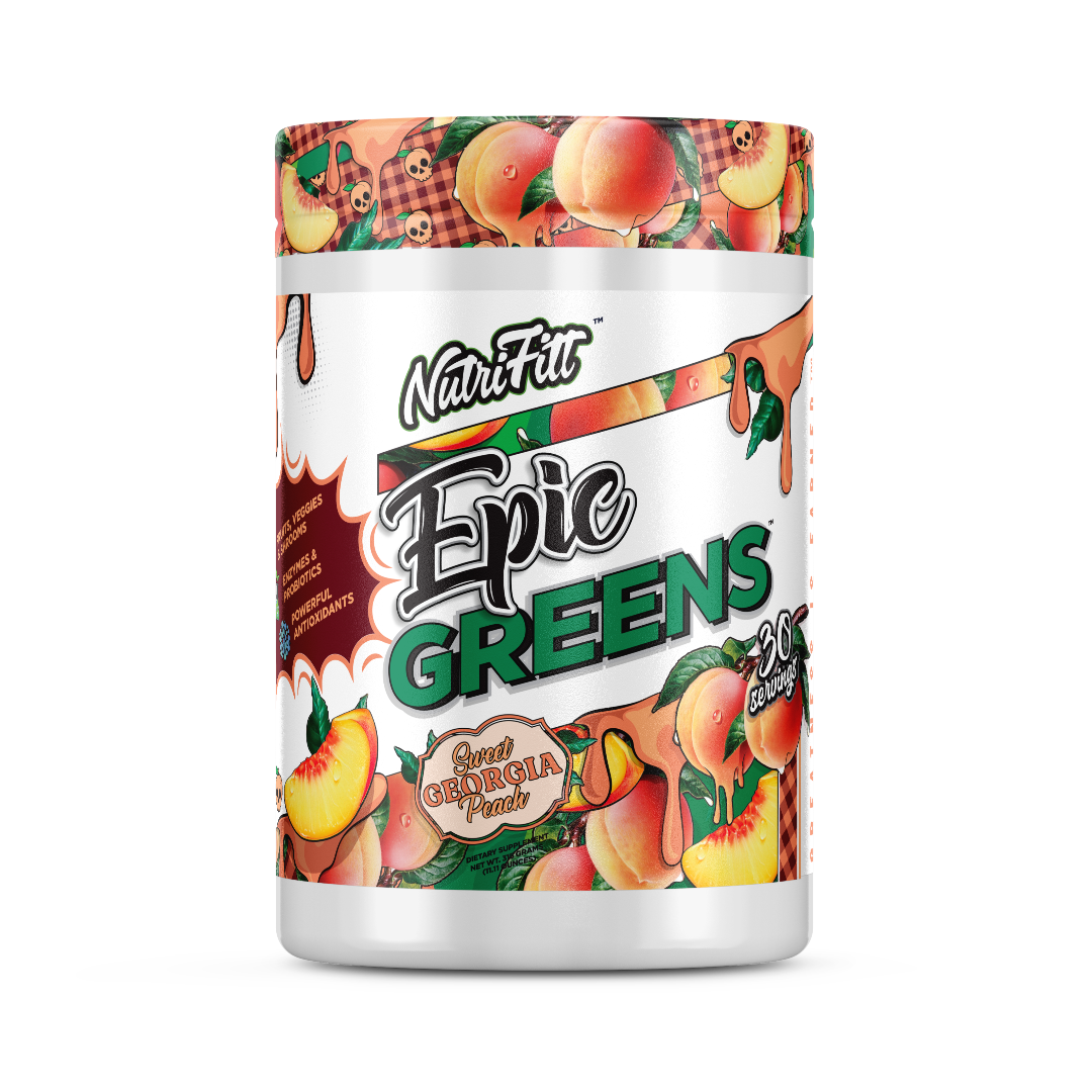 Nutrifitt Epic Green 30 Porciones Sweat Georgia Peach