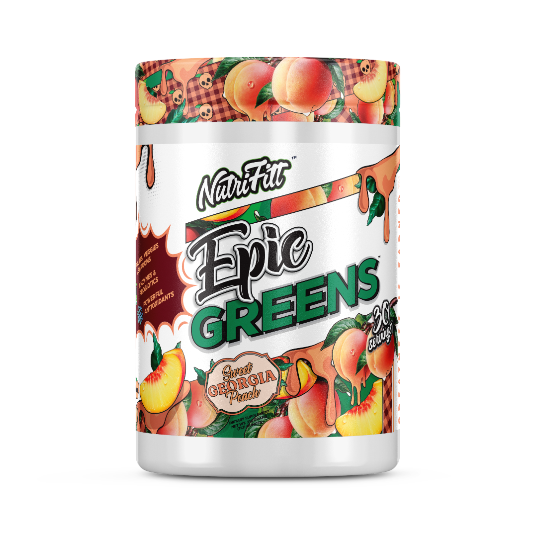 Nutrifitt Epic Green 30 Porciones Sweat Georgia Peach