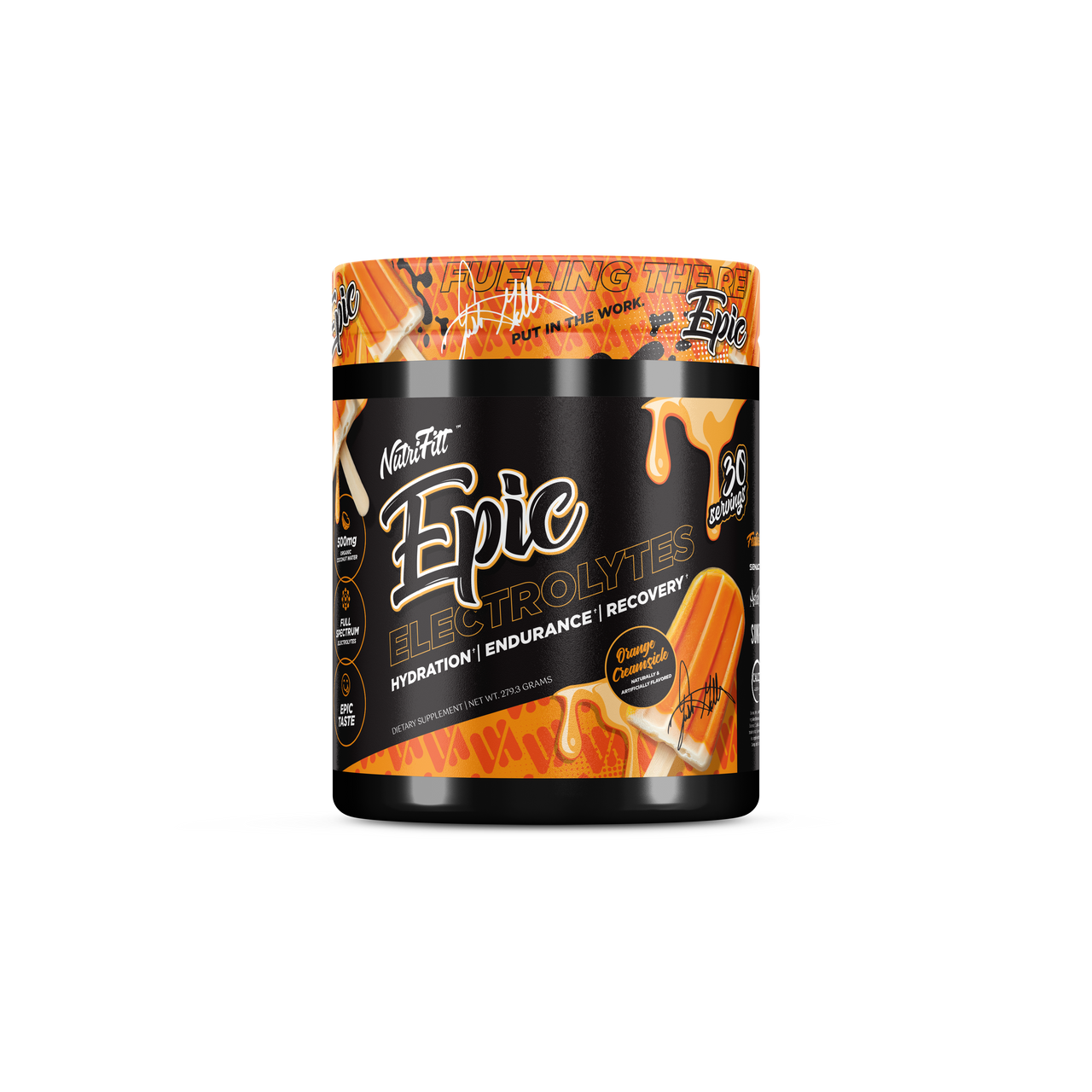 Nutrifitt Epic Electrolitos 30 Porciones Orange Creamsicle