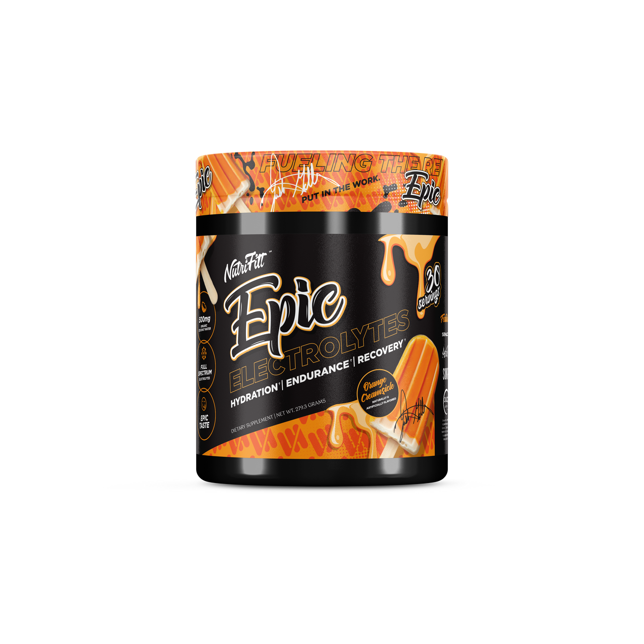 Nutrifitt Epic Electrolitos 30 Porciones Orange Creamsicle
