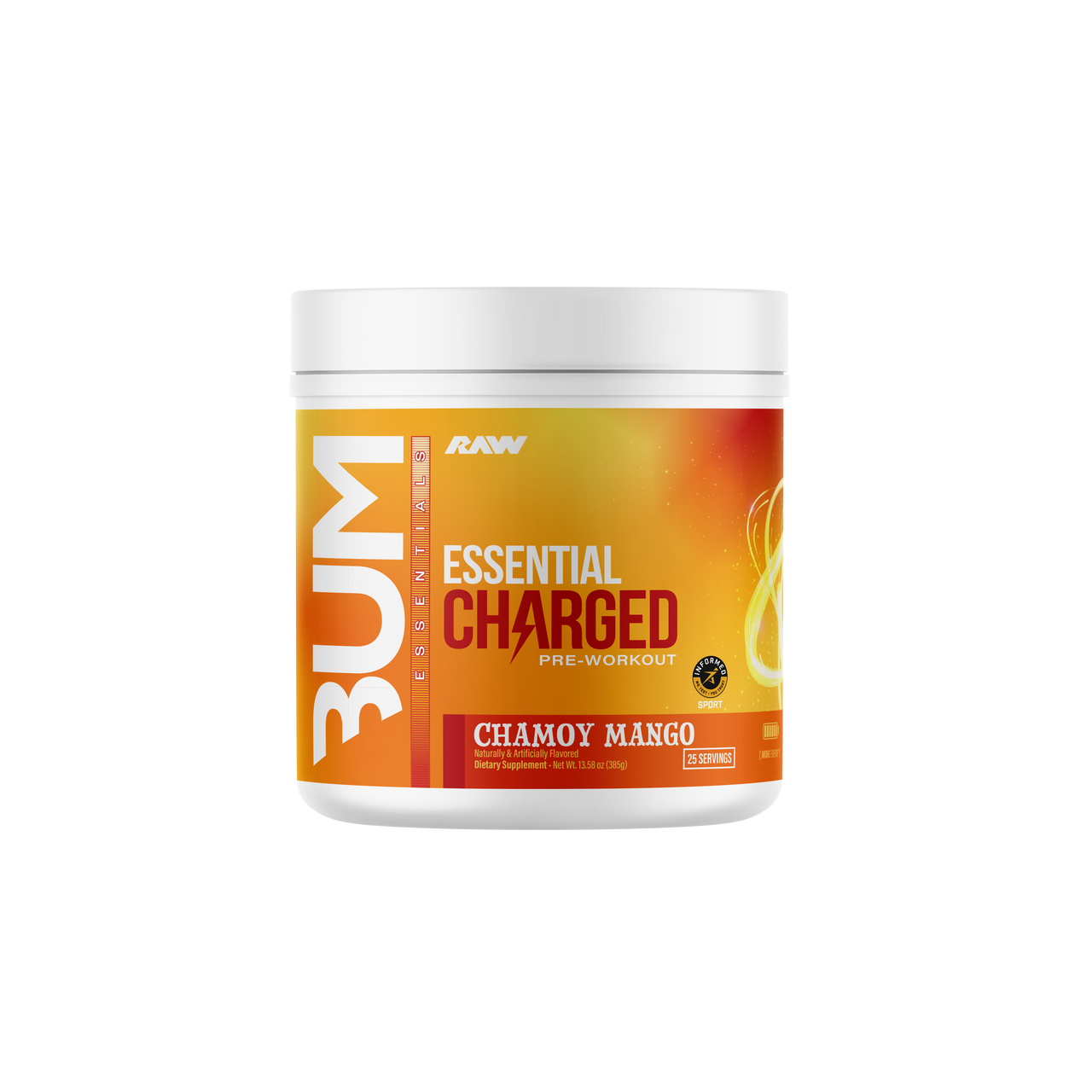 Raw Essential Charged 25 Porciones Chamoy Mango