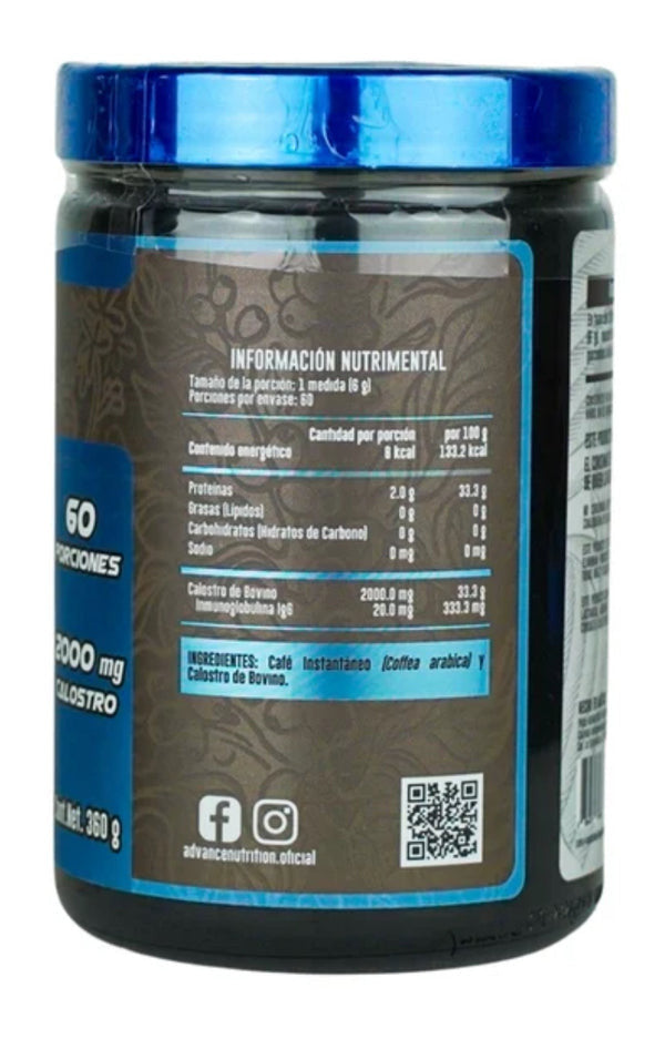 Advance Coffee Fit con Calostro Bovino 360 Grs