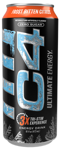 Cellucor C4 Ultimate Carbonatada 16Oz 12Pk Frost Bitten Citrus Nuevo