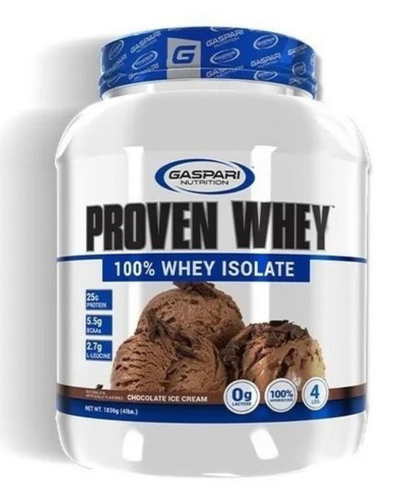 Gaspari Nutrition Proven 100 Whey Aislado 4 lb Chocolate