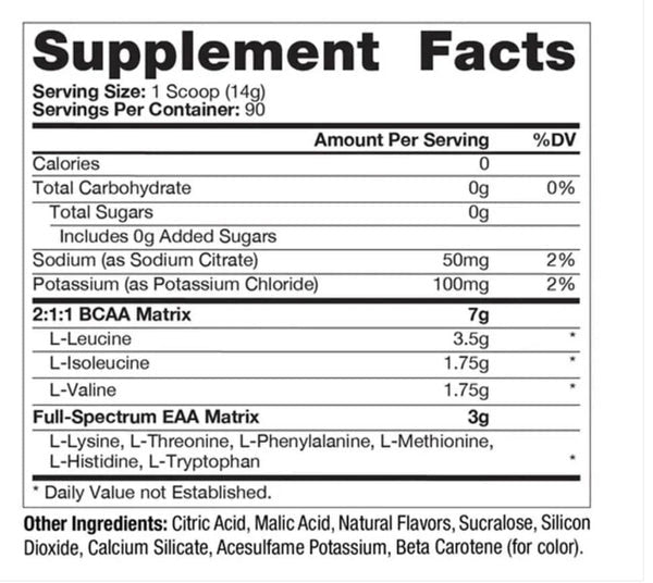 Prosupps Hydro BCAA Plus Essentials 30 Porciones Blue Raspberry