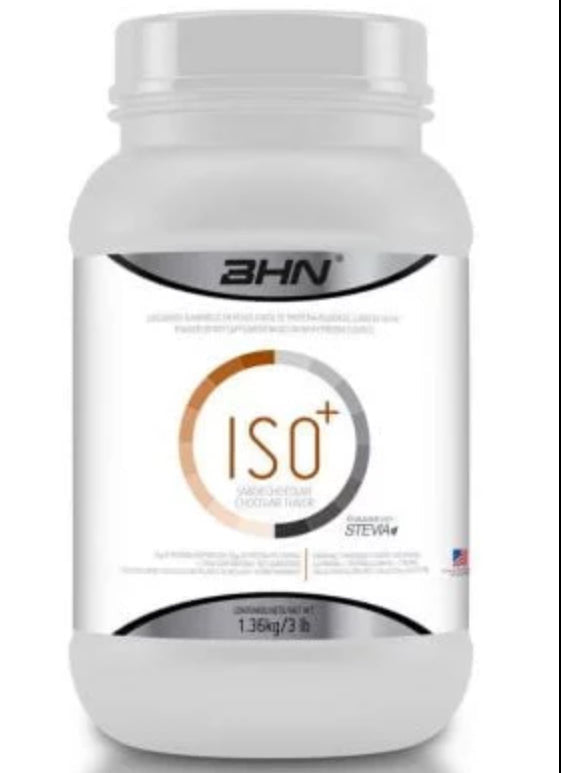 Bhn Iso Whey Protein Hidrolizado Chocolate 3 Libras