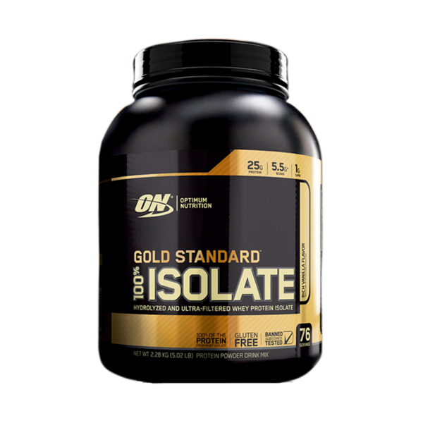 Optimum Nutrition Gold Std Aislado 5 Libras Vainilla